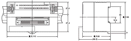 GT1-ID / OD 外形尺寸 14 GT1-ID32ML_Dim