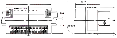 GT1-CT01 外形尺寸 2 GT1-CT01_Dim