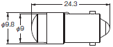 A22NE-PD / A22NE-P / A22E 外形尺寸 34 