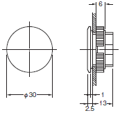 A22NE-PD / A22NE-P / A22E 外形尺寸 58 