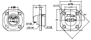 E32系列 外形尺寸 215 