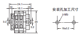 K7L-U□ / UD□□ 外形尺寸 4 