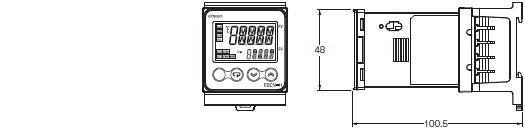 E5CN-H 外形尺寸 21 