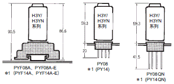 H3Y 外形尺寸 10 