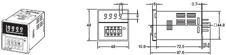 H5CN 外形尺寸 14 P2CF-08_Dim