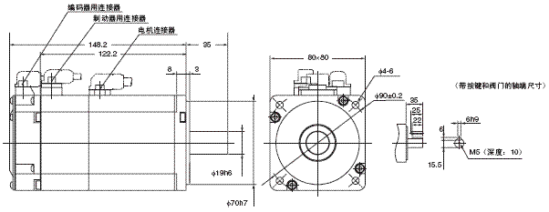 R88M-K, R88D-KT 外形尺寸 31 