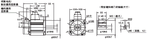 R88M-K, R88D-KT 外形尺寸 33 