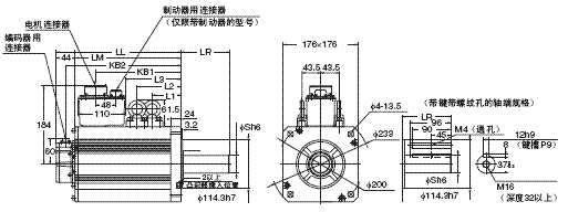 R88M-K, R88D-KT 外形尺寸 59 