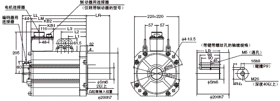 R88M-K, R88D-KT 外形尺寸 78 