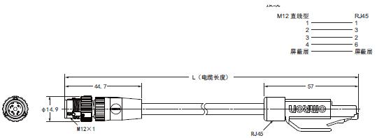 XS5 / XS6 外形尺寸 14 