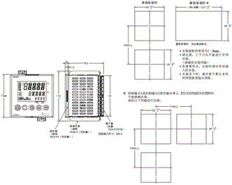 E5AN-HT, E5EN-HT 外形尺寸 2 E5AN-HT_Dim