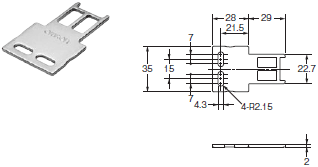 D4SL-N 外形尺寸 6 