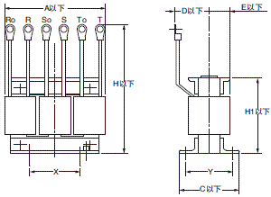 3G3MX2-ZV1 外形尺寸 46 