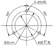 E6B3 / E6C4 外形尺寸 4 