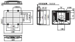 FH系列 外形尺寸 52 