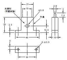 E5EC-800 / E5EC-B-800 外形尺寸 10 