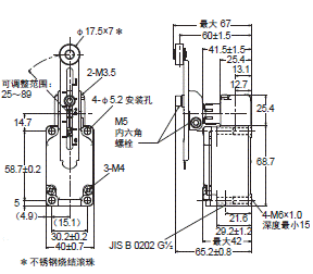 WL-N / WLG 外形尺寸 16 