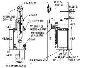 WL-N / WLG 外形尺寸 17 