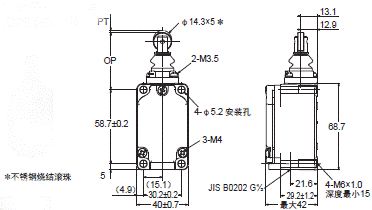 WL-N / WLG 外形尺寸 31 