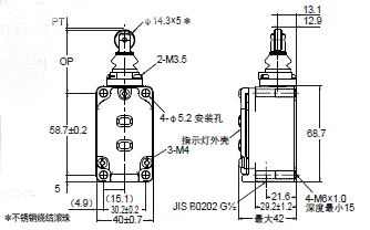 WL-N / WLG 外形尺寸 32 