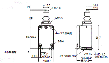 WL-N / WLG 外形尺寸 37 