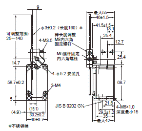 WL-N / WLG 外形尺寸 57 