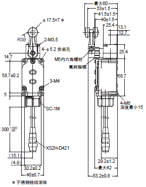 WL-N / WLG 外形尺寸 167 