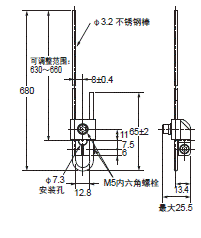 WL-N / WLG 外形尺寸 222 