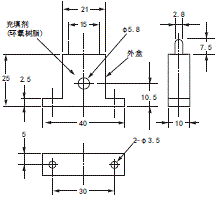 E5EC-T 外形尺寸 14 