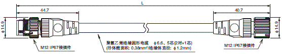 F3W-MA 外形尺寸 14 