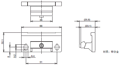 F3W-MA 外形尺寸 8 