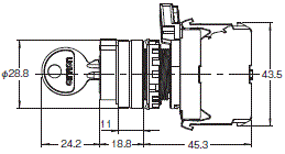 A22NK 外形尺寸 4 