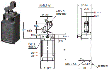 D4NE 外形尺寸 3 