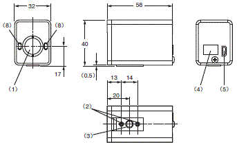 ES1-N 外形尺寸 1 