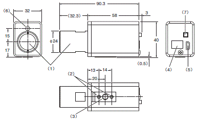 ES1-N 外形尺寸 3 