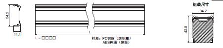 F3SG-SR/PG 系列 外形尺寸 36 