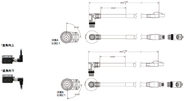 MicroHAWK F430-F/F420-F系列 外形尺寸 18 