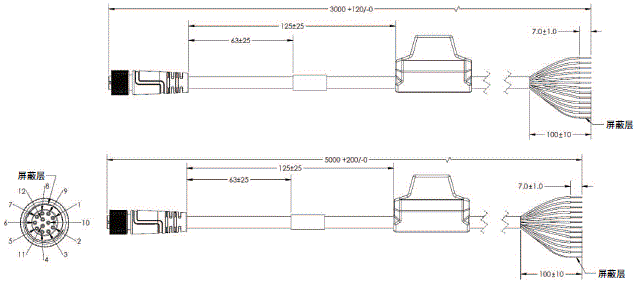 MicroHAWK F430-F/F420-F系列 外形尺寸 23 