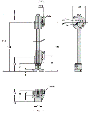 E39-L / -S / -R 外形尺寸 17 