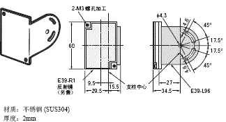 E39-L / -S / -R 外形尺寸 21 