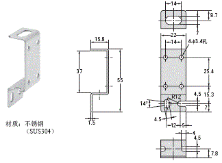 E39-L / -S / -R 外形尺寸 36 