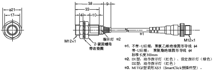 E2E(-Z) 外形尺寸 52 