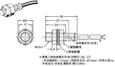 E2FQ 外形尺寸 4 E2FQ-X2D1