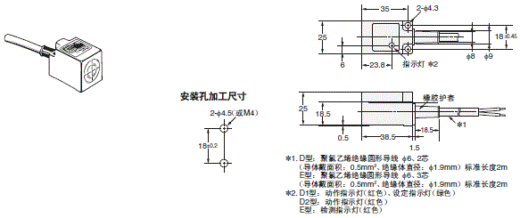 TL-N / -Q 外形尺寸 4 