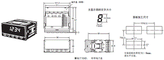 K3MA-L 外形尺寸 2 