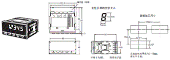 K3MA-F 外形尺寸 1 