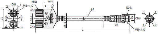 XS3 外形尺寸 75 