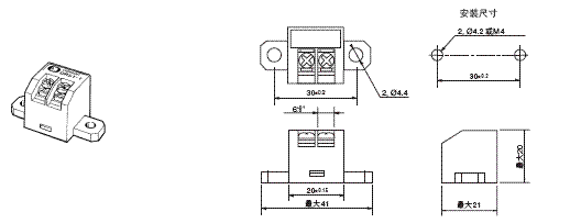 DeviceNet外围设备 外形尺寸 9 