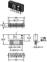 A7PS / A7PH 外形尺寸 13 A7PS/A7PH_Connectors_Dim2