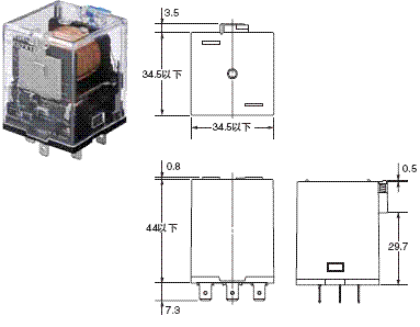 MK-S(X) 外形尺寸 5 MKS1XTI-10_Dim